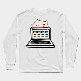 Work from home Long Sleeve T-Shirt